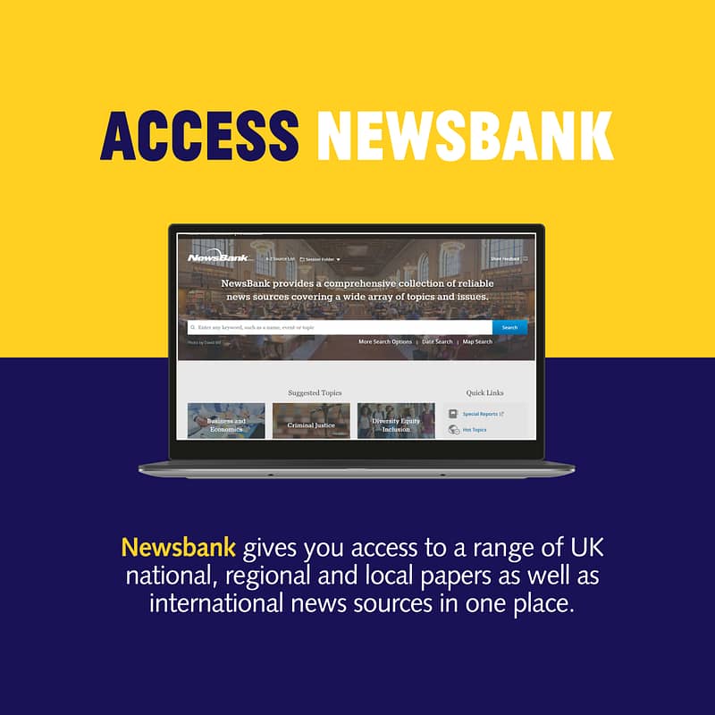 Access NewsBank graphic
